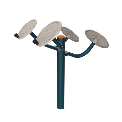 户外健身器材-二位太极揉推轮