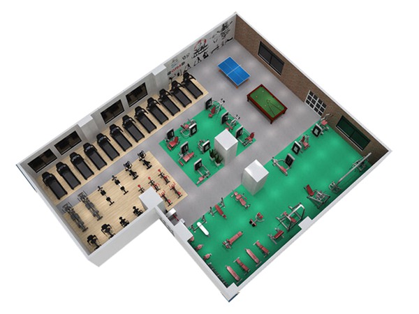 1000平方健身房配置方案-广西谈求吧体育健身器材有限公司 1000平方健身房配置方案-广西谈求吧体育健身器材有限公司