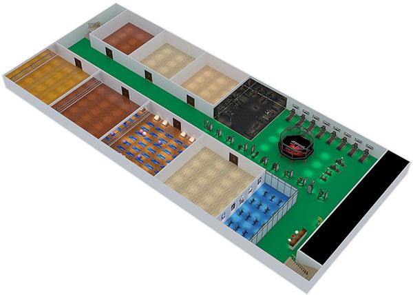 1800平方健身房配置方案-广西谈求吧体育健身器材有限公司 1800平方健身房配置方案-广西谈求吧体育健身器材有限公司