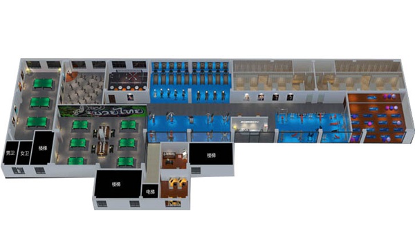 1200平方健身房配置方案-广西谈求吧体育健身器材有限公司 1200平方健身房配置方案-广西谈求吧体育健身器材有限公司