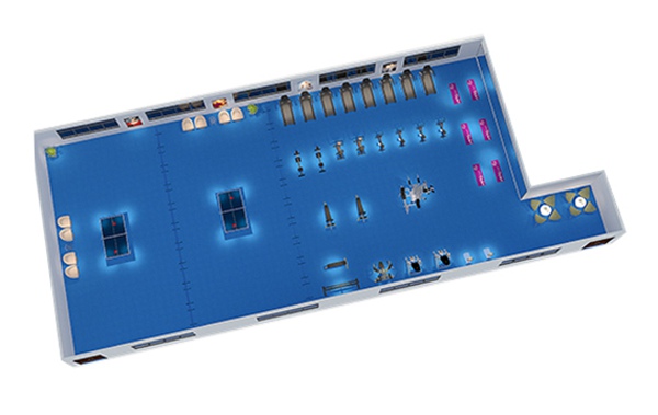 150平方健身房配置方案-广西谈求吧体育健身器材有限公司 150平方健身房配置方案-广西谈求吧体育健身器材有限公司