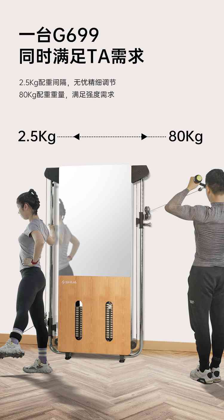 SH-G699 壁挂式拉绳训练器-广西谈求吧体育健身器材有限公司