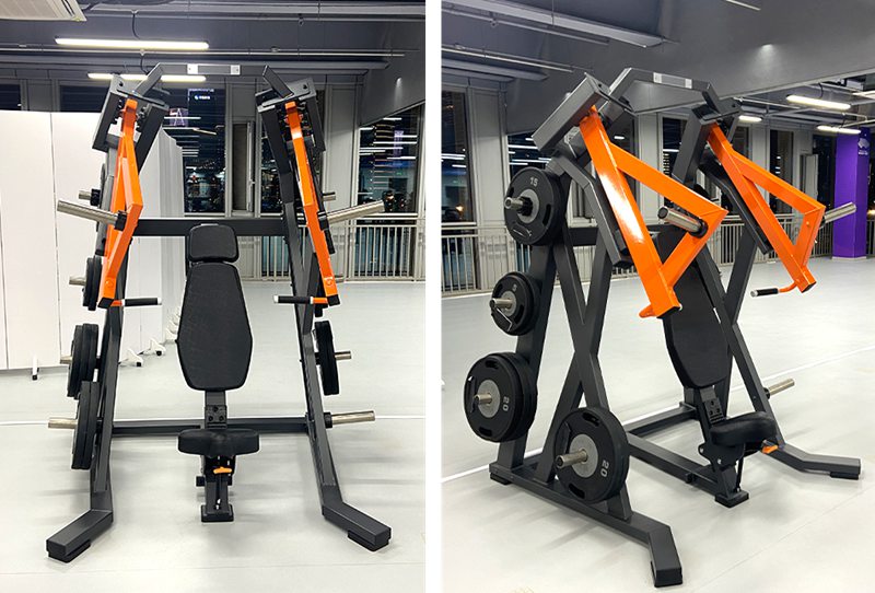 SH-G8912分动座式推胸训练器 SH-G8912分动座式推胸训练器